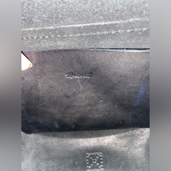 Madewell Black Leather Transport Saddle Crossbody Bag Shoulder Purse - Picture 10 of 16